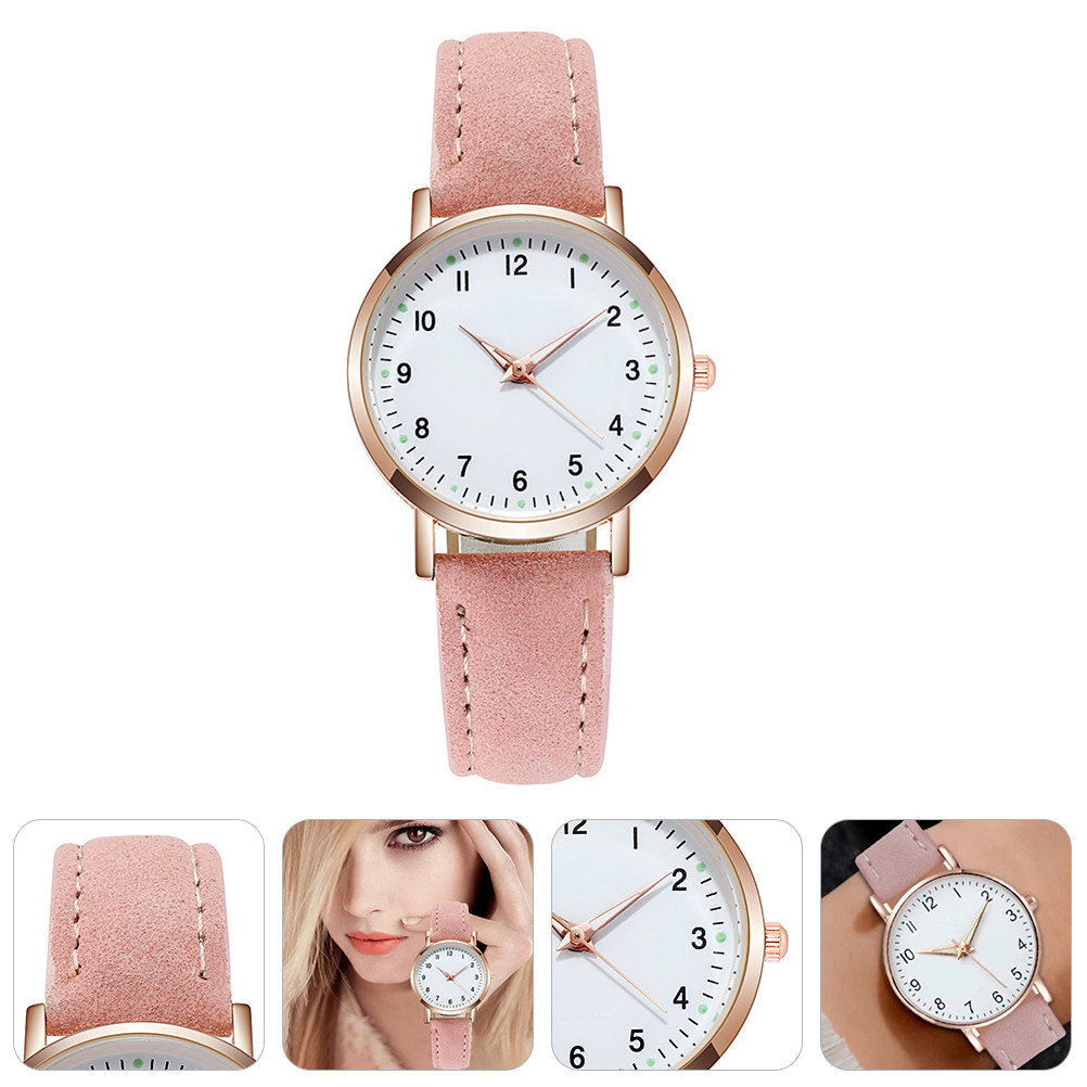 Luxury Watch Events - Montre-bracelet lumineuse pour femmes, bracelet imitation