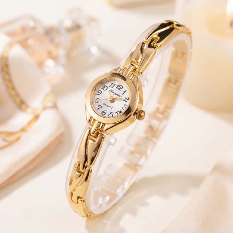 Luxury Watch Girl - Montre-bracelet à quartz pour femme, style