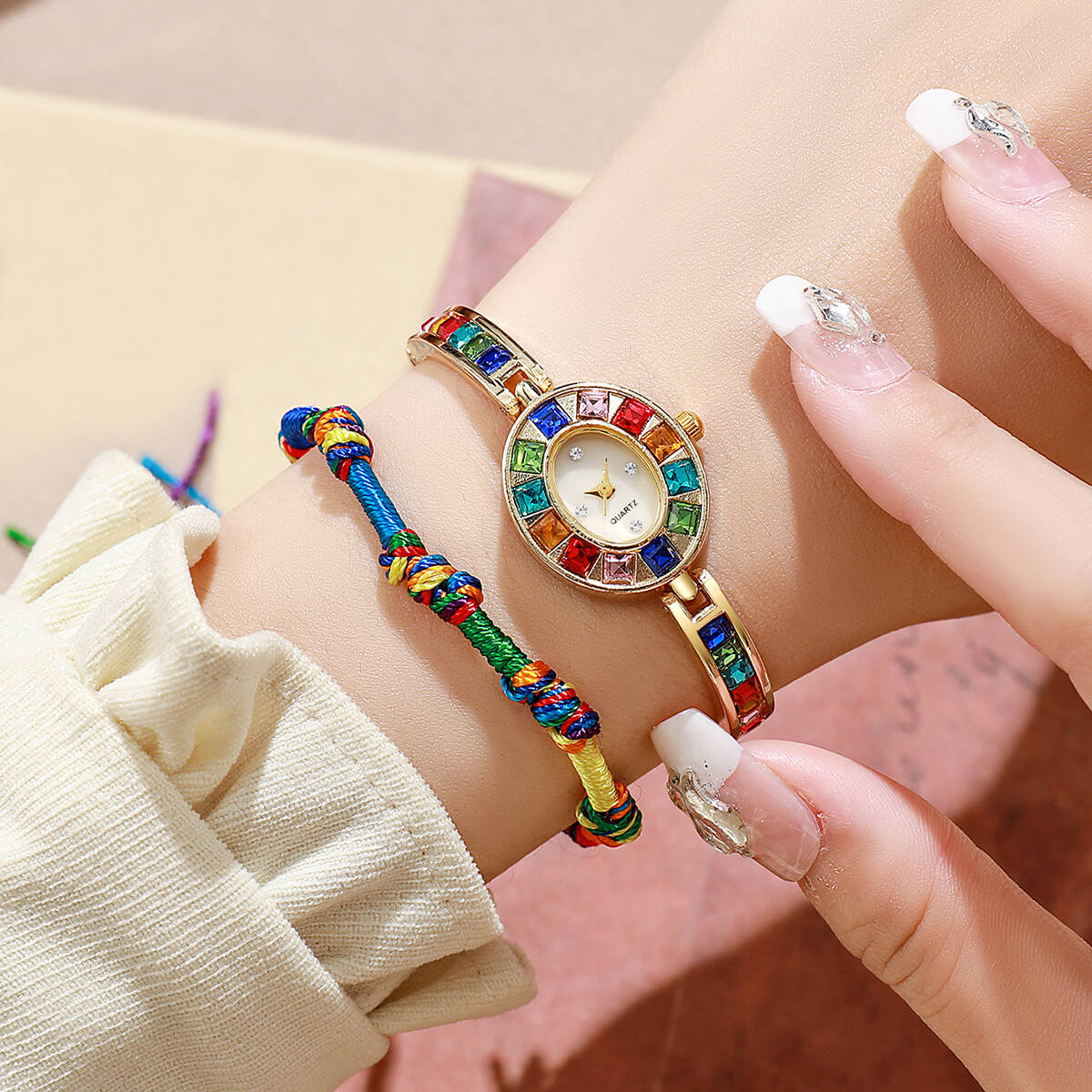 Luxury Watch Girl - Ensemble de 2 montres de luxe