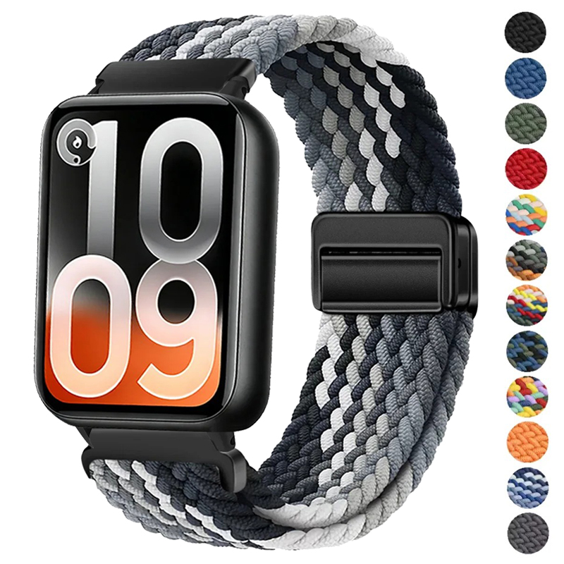 Xiaomi Luxury Watch - Bracelet en nylon tressé magnétique de