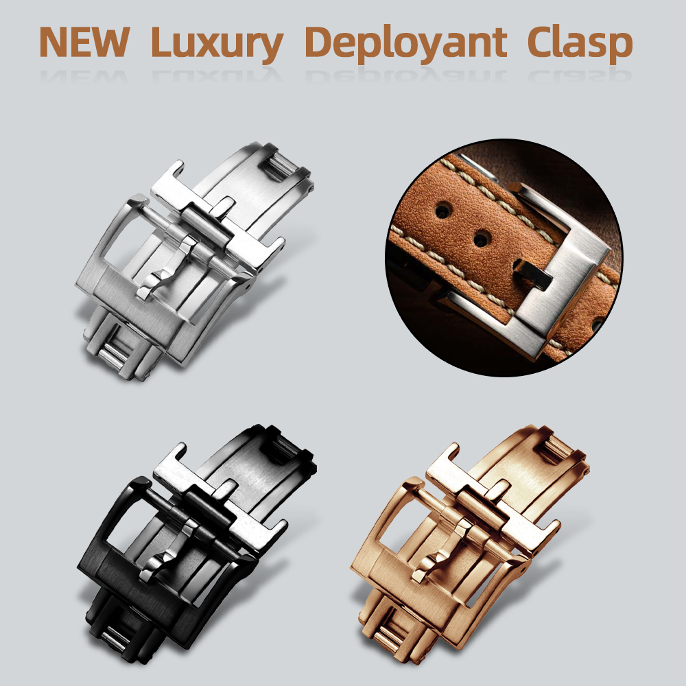 Luxury Watch Name - NOUVEAU Fermoir Déployant de Luxe 16mm
