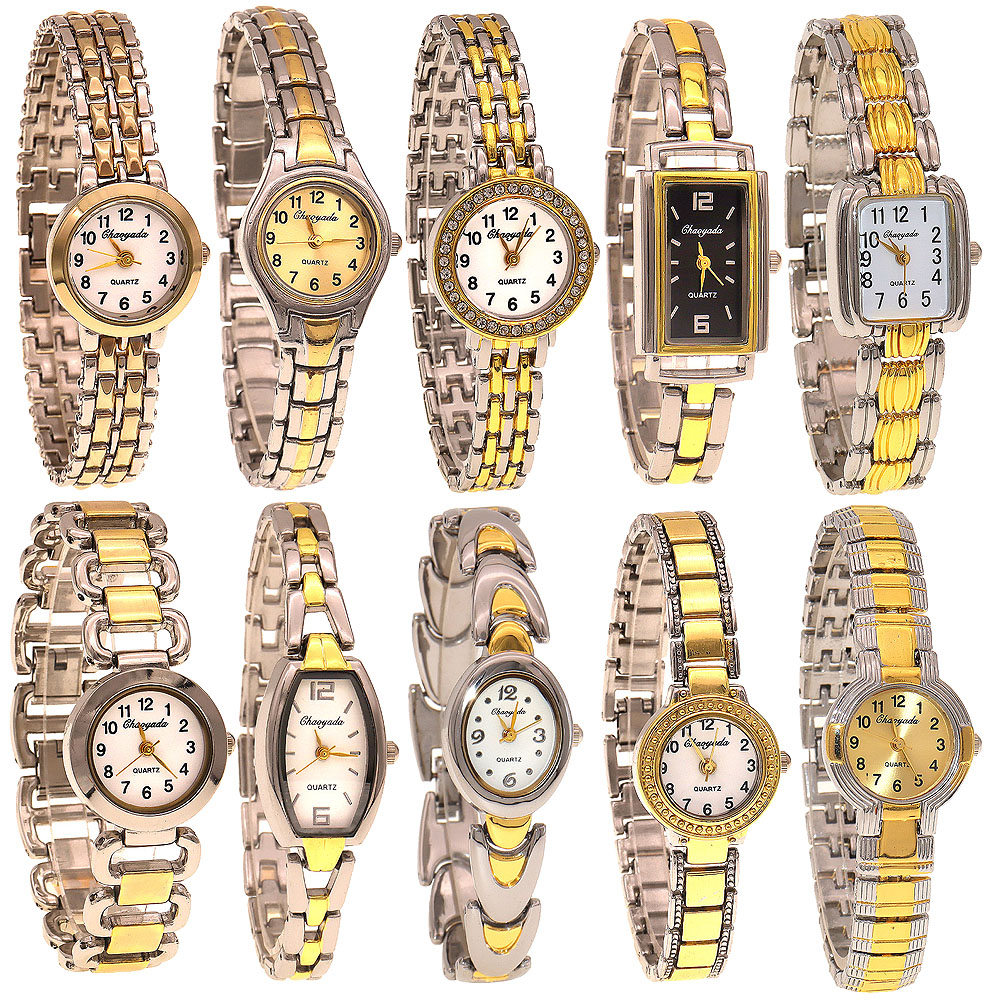 Luxury Watch Girl - Lot de 10 montres élégantes pour