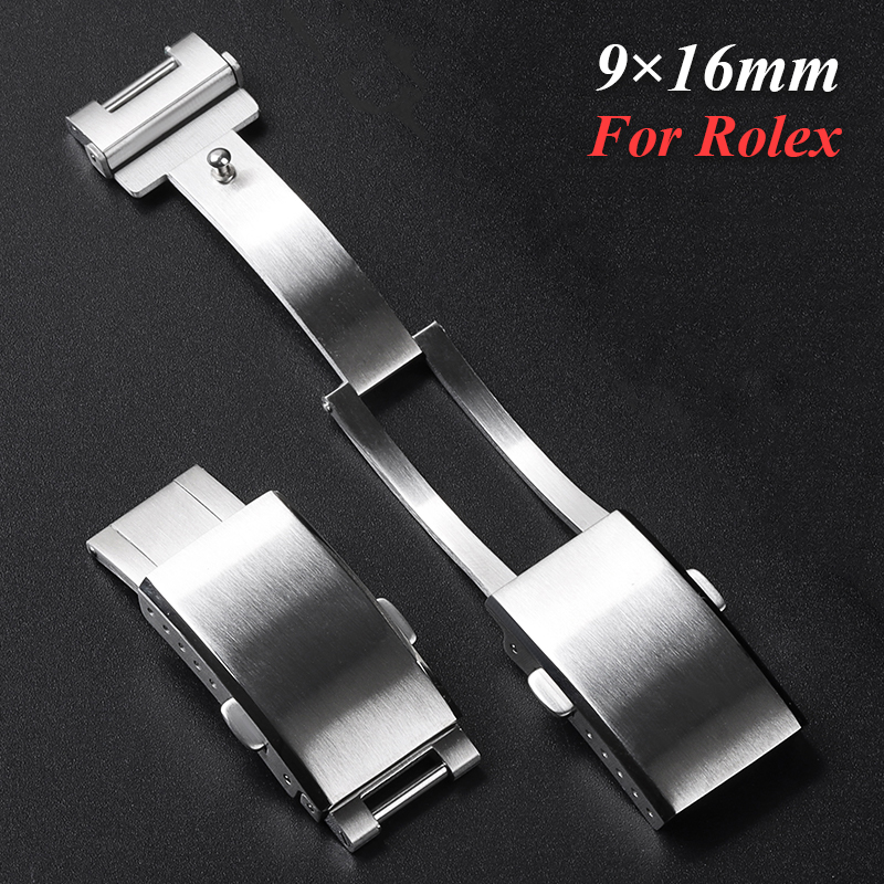 Luxury Watch Name - Fermoir de montre en acier inoxydable