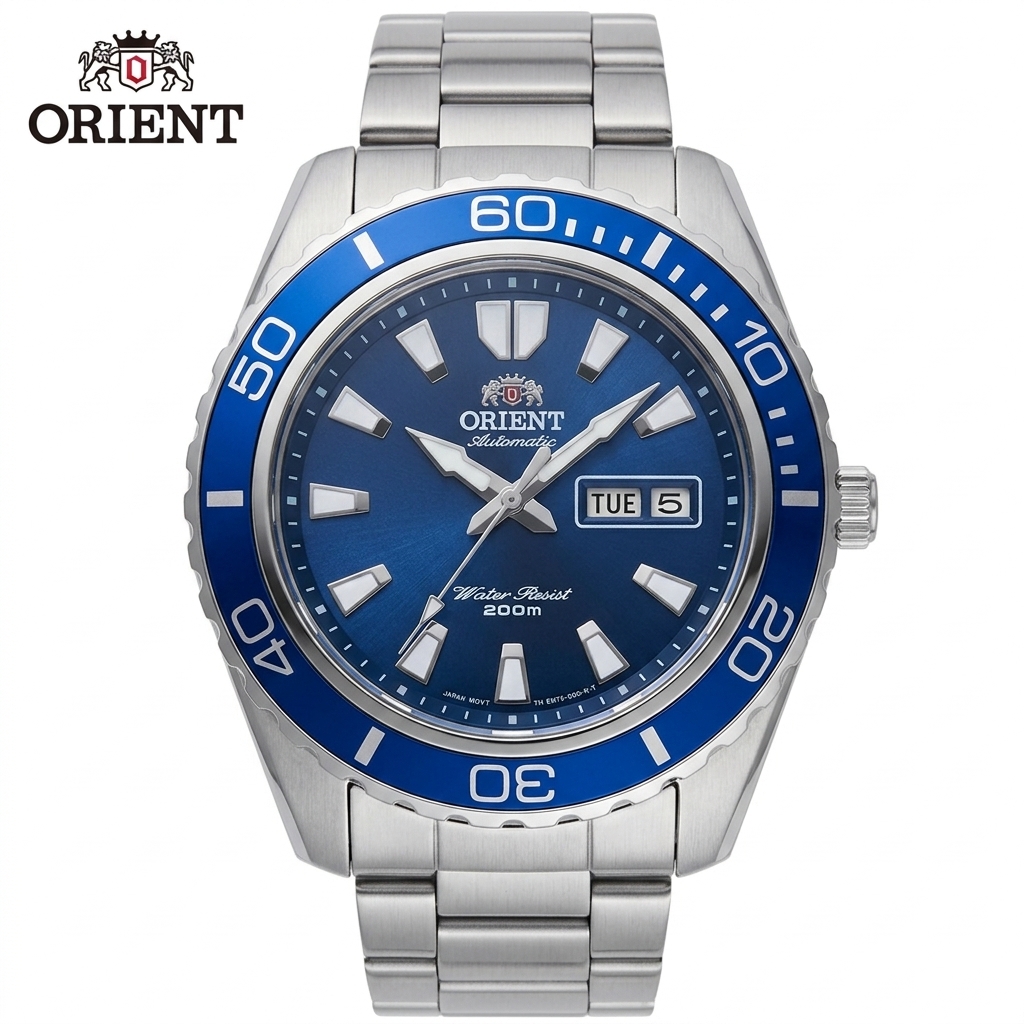 Luxury Watch On Sale - Montre-bracelet mécanique Orient Diver pour homme,