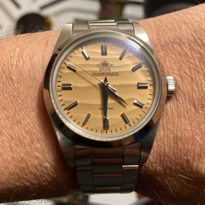 Luxury Watch Drawing - ADDIESDIVE Nouvelle montre à quartz 36MM