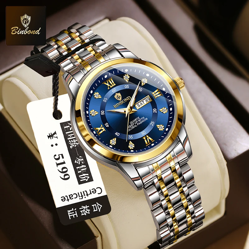 Luxury Watch Exhibition - BINBOND B7169 Top marque de luxe