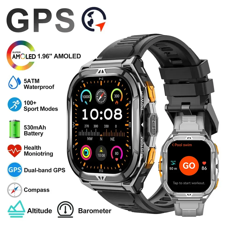 Luxury Watch In The World - Montre connectée AMOLED de luxe avec