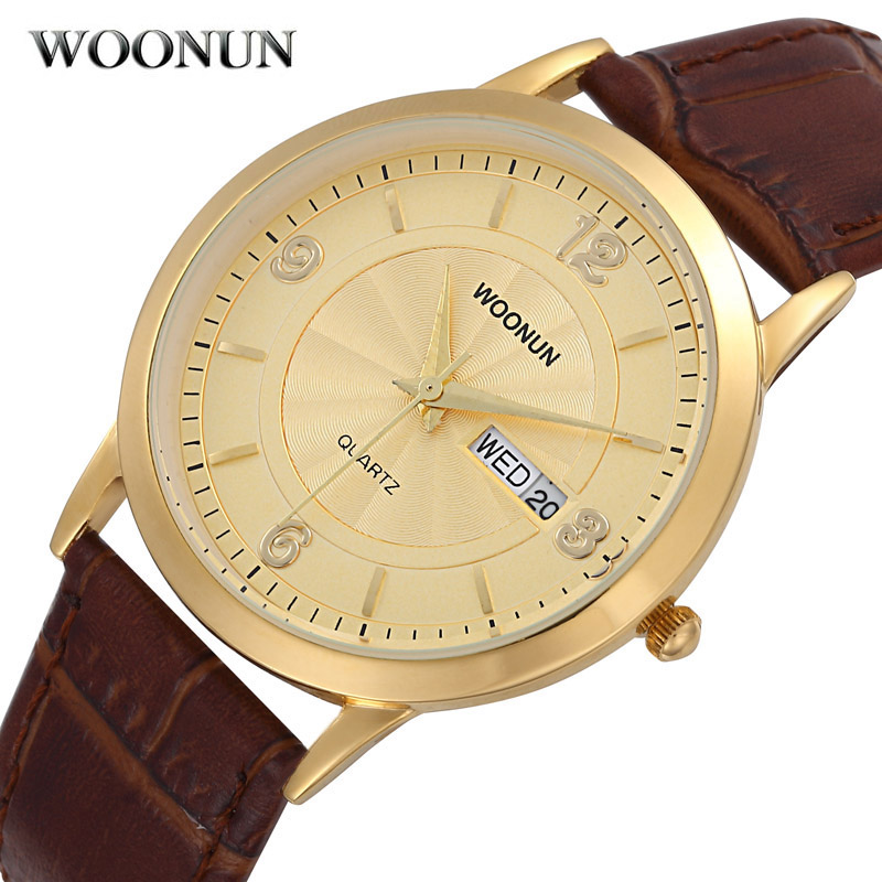 WOONUN-Montre de luxe en or po - Luxury Watch Name avis et prix