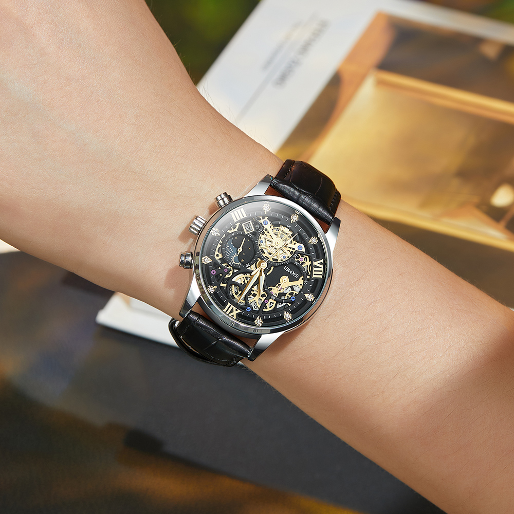 SKMEI – montre de luxe en acie - Luxury Watch List avis et prix