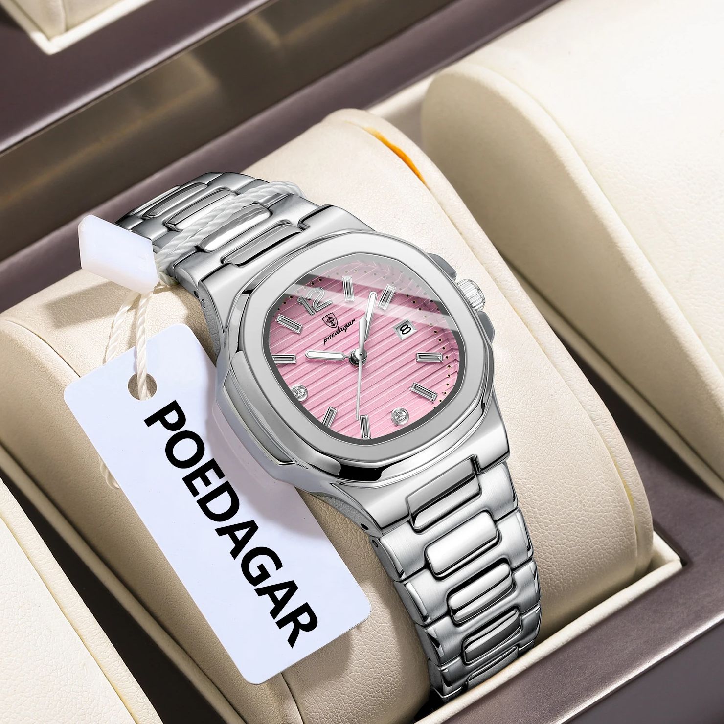 POEDAGAR carré mode femme mont - Luxury Watch Girl avis et prix