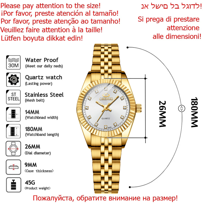 CHENXI offre spéciale de luxe  - Quiet Luxury Watch avis et prix
