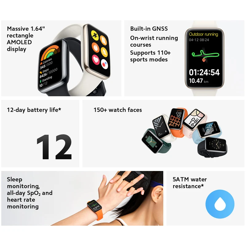 Montre connectée Mi Band 7 Pro - Xiaomi Luxury Watch avis et prix