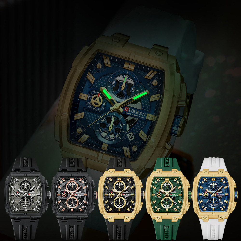 Montre vintage de luxe CURREN  - Quiet Luxury Watch avis et prix