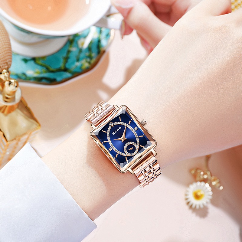 Montre à quartz carrée de luxe - Luxury Watch In The World avis et prix