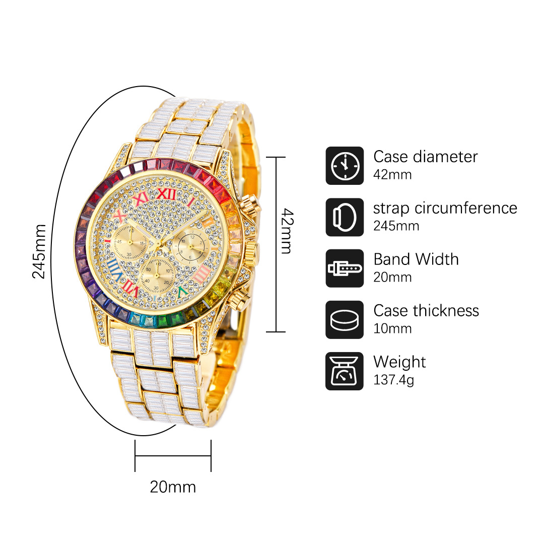 MISSFOX-Montre Glacée de Luxe  - Luxury Watch Maker avis et prix
