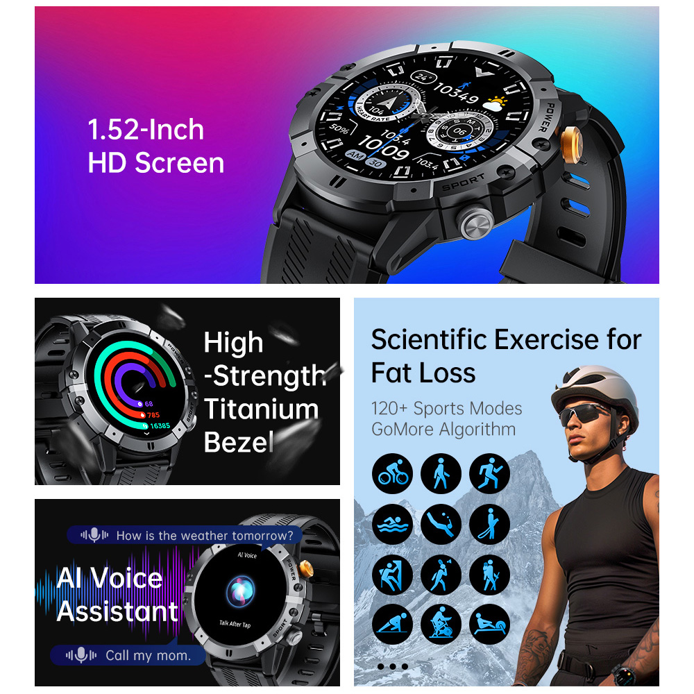 Montre connectée militaire d'e - Luxury Watch In The World avis et prix