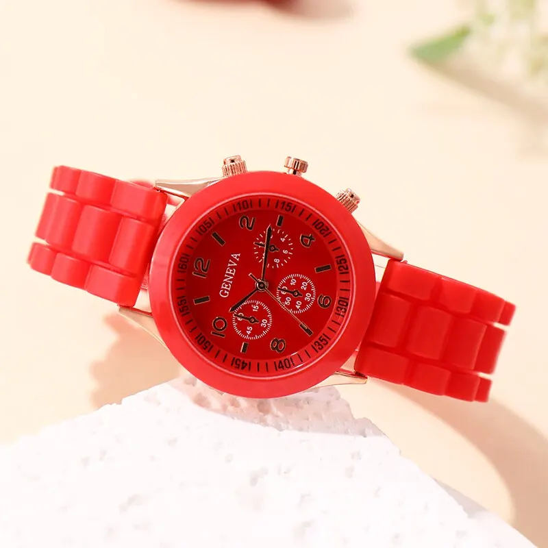 Montre à quartz en silicone ro - Luxury Watch Girl avis et prix