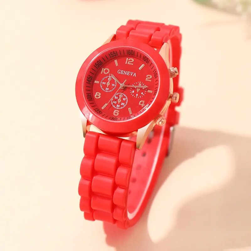 Montre à quartz en silicone ro - Luxury Watch Girl avis et prix