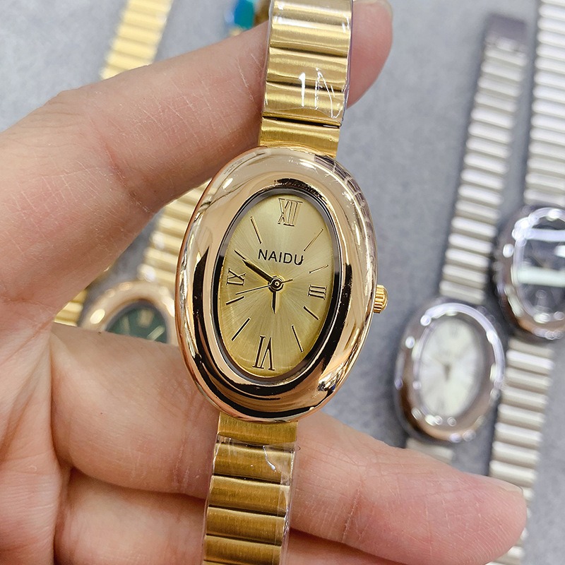 Marque de luxe or ovale femmes - Luxury Watch Girl avis et prix