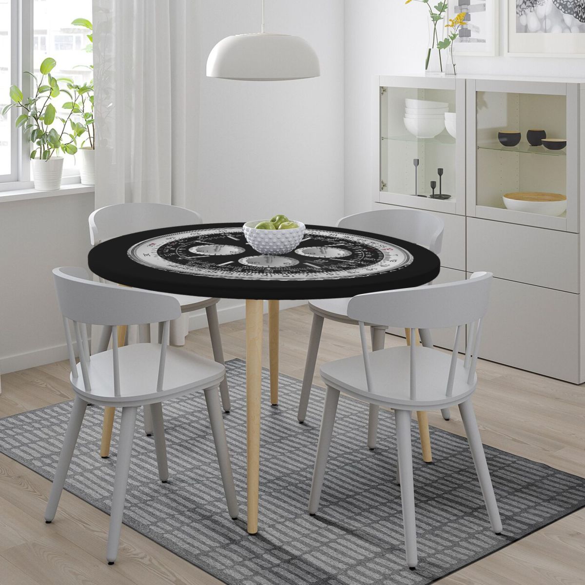 Nappe ronde noire de luxe, imp - Luxury Watch Events avis et prix