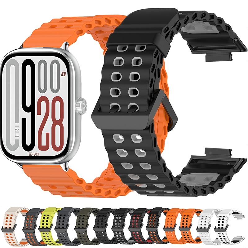 Bracelet en silicone souple po - Xiaomi Luxury Watch avis et prix
