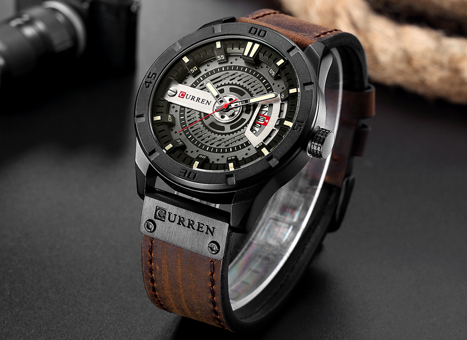 Montre de luxe marque CURREN h - Luxury Watch Name avis et prix