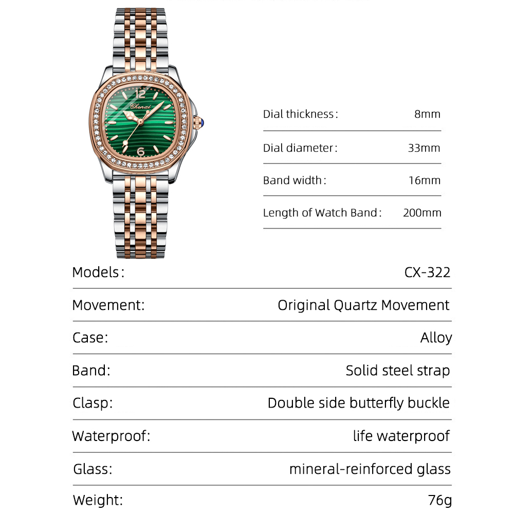 CHENXI – montre-bracelet à Qua - Luxury Watch Events avis et prix
