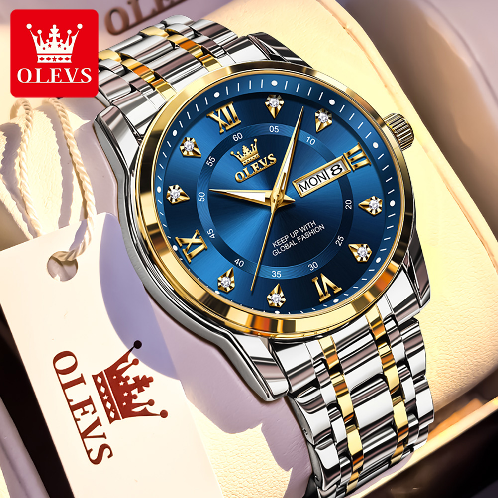 OLEVS marque mode hommes montr - Luxury Watch Brand avis et prix