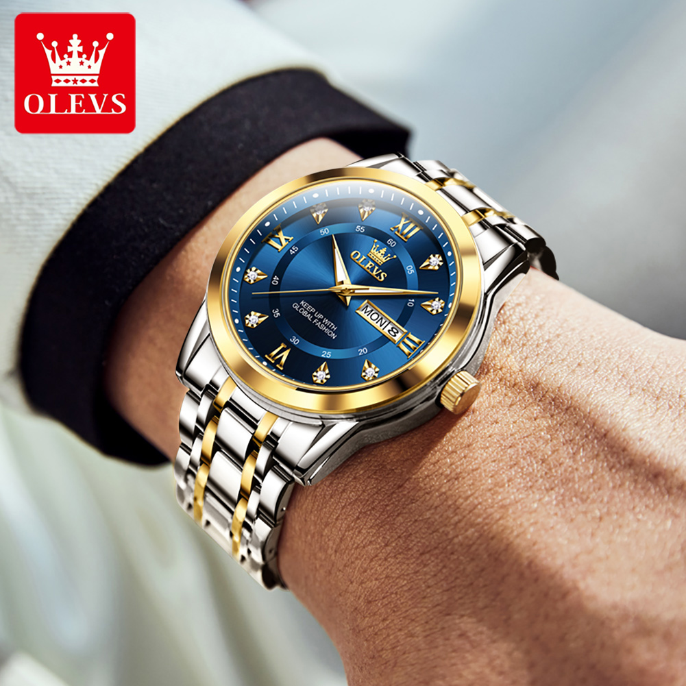 OLEVS marque mode hommes montr - Luxury Watch Brand avis et prix