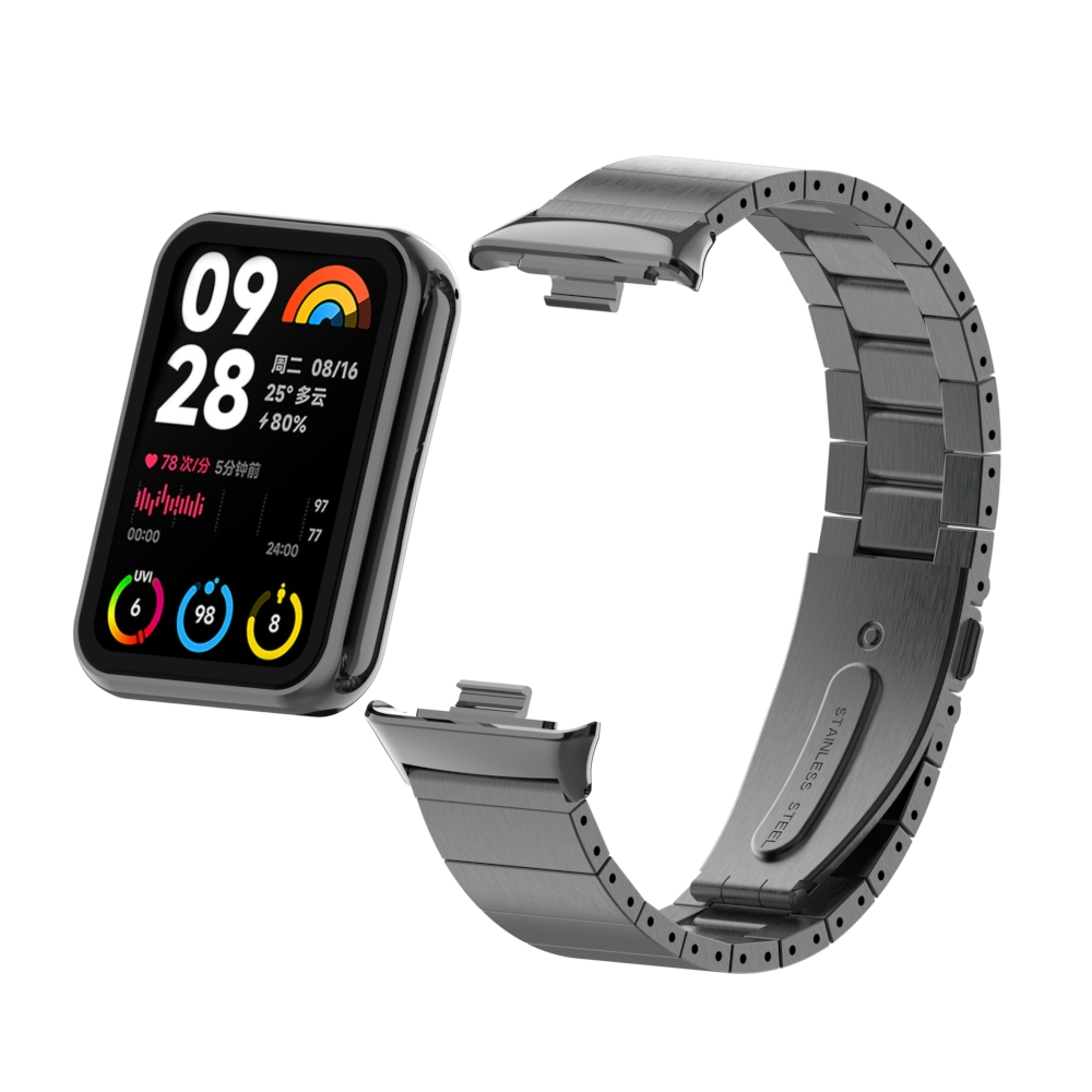 Bracelet en acier inoxydable d - Xiaomi Luxury Watch avis et prix