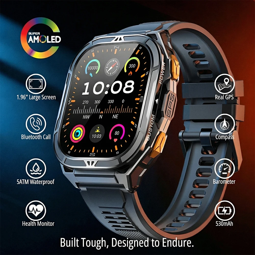 Montre connectée AMOLED de lux - Luxury Watch In The World avis et prix