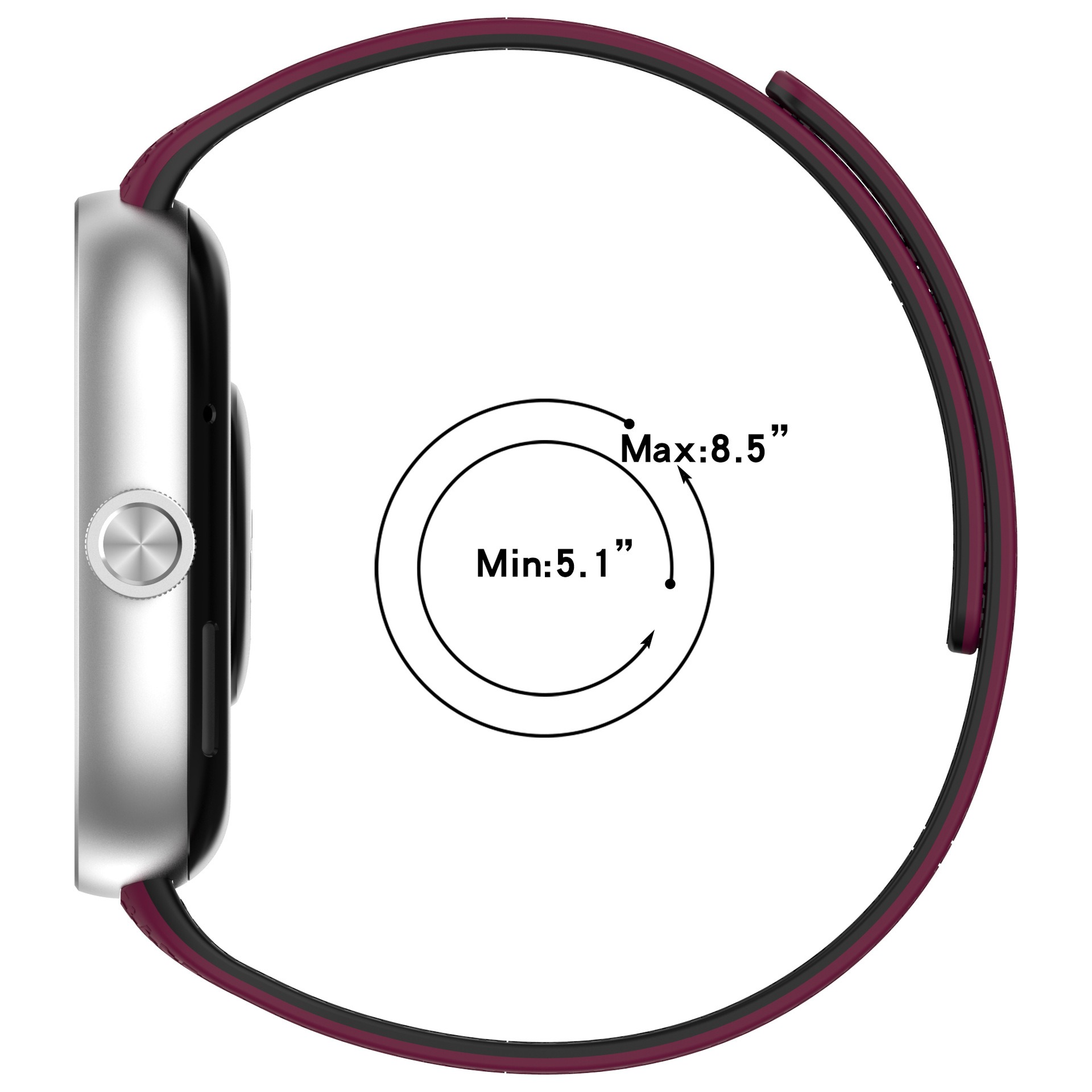 Bracelet en silicone pour Redm - Xiaomi Luxury Watch avis et prix