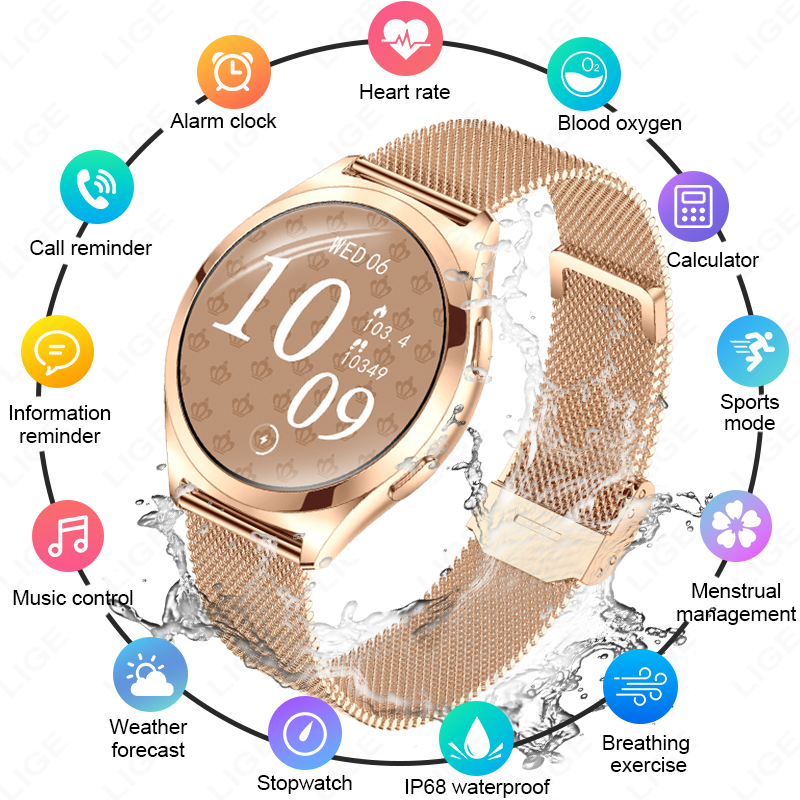 Montre connectée de luxe LIGE  - Luxury Watch In The World avis et prix