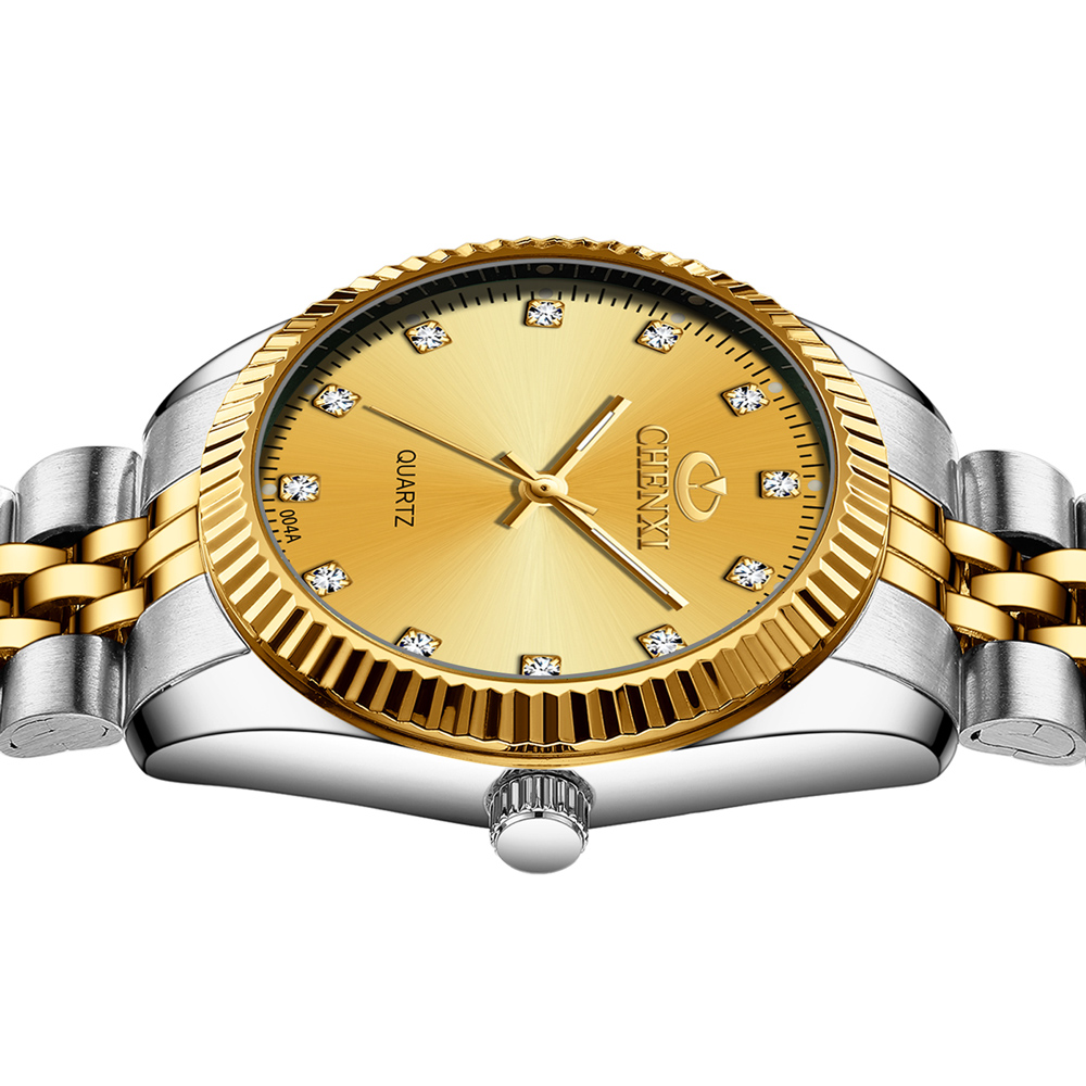 CHENghts-Montre à quartz dorée - Luxury Watch La avis et prix